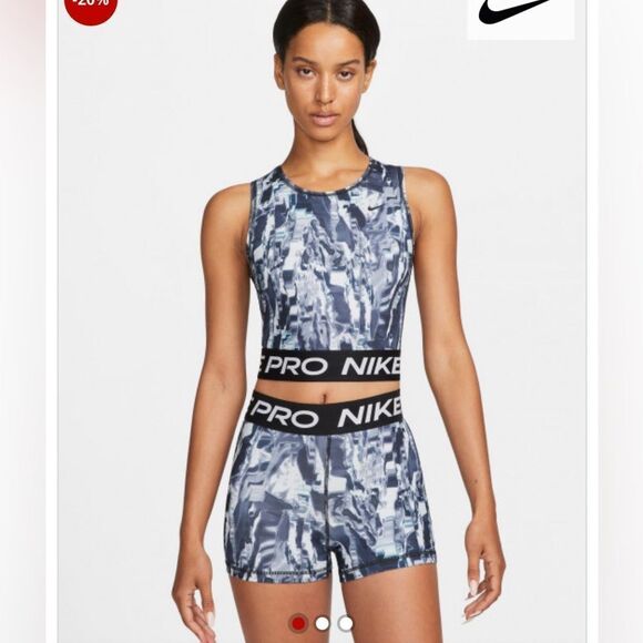 NIKE W NP DF AOP Tank Size XS NWT - Picture 1 of 3